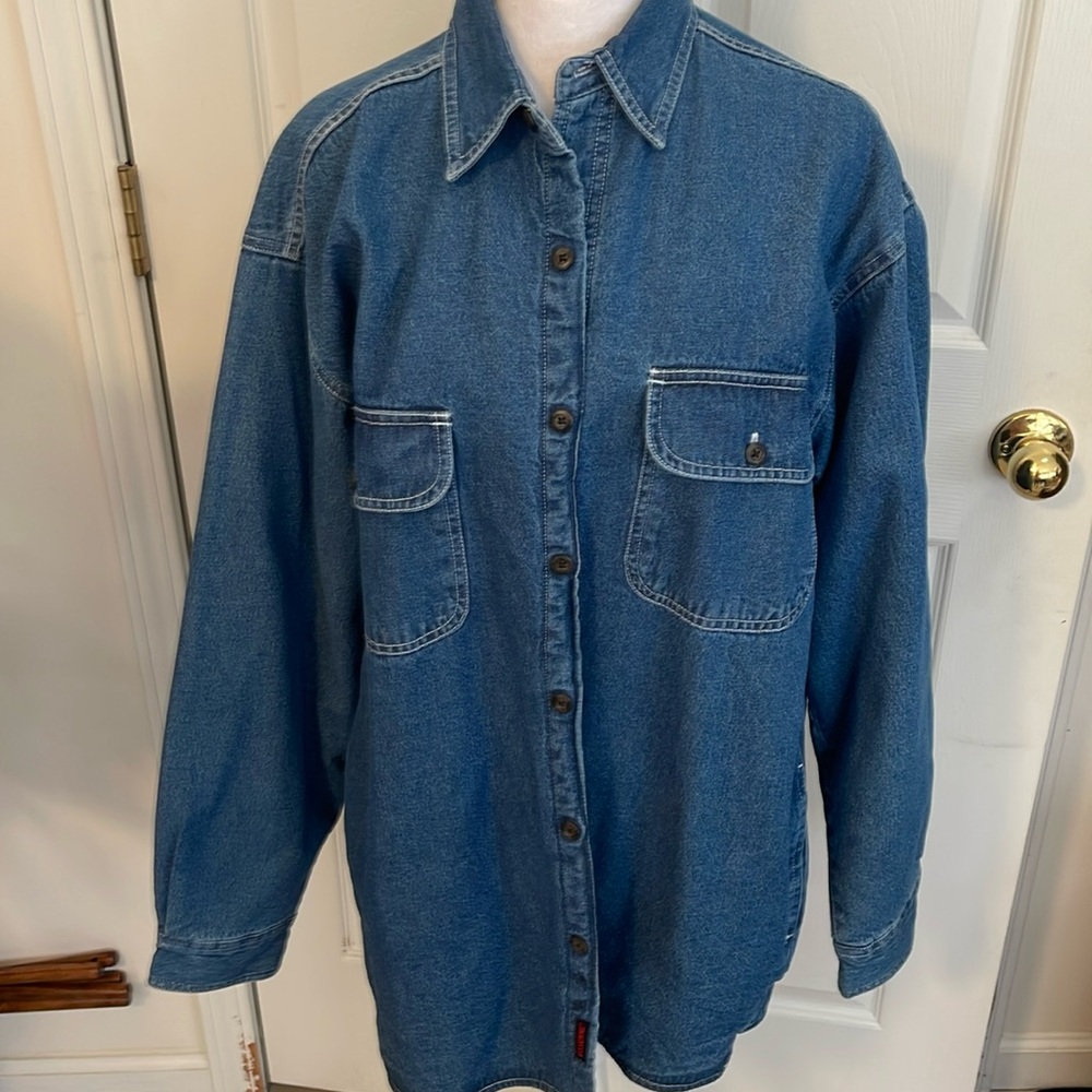 WOLVERINE JEAN JACKET NWOT SIZE MEDIUM
